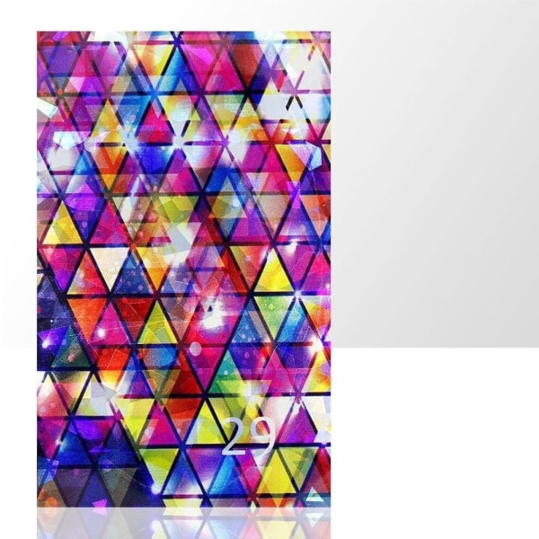 Nagel folie - Laser effect - 016 - 82 Multicolor