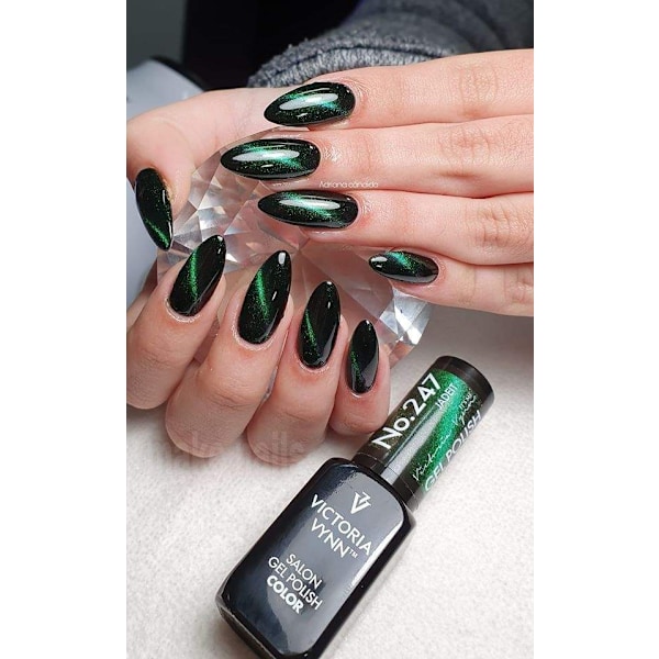 Victoria Vynn - Gel Polish - 247 Stone Cat Eye - Gellack Grön