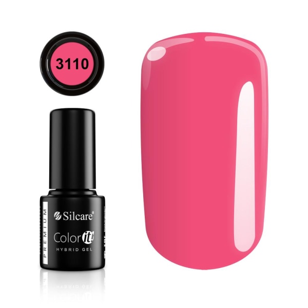 Gellack - Hybrid Color IT Premium - 3110 - Silcare Rosa