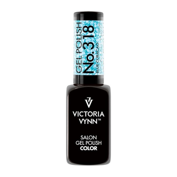 Victoria Vynn - Gel Polish - 318 Blue Curacao - Gellack Ljusblå