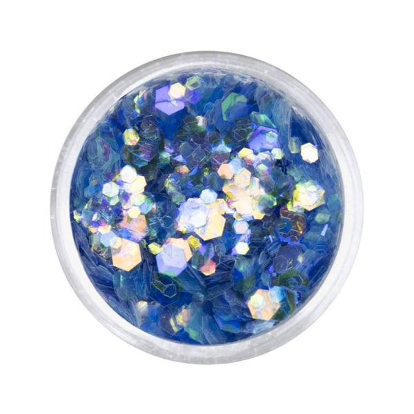 Nail Glitter - Diamond Crush - 12 Blue