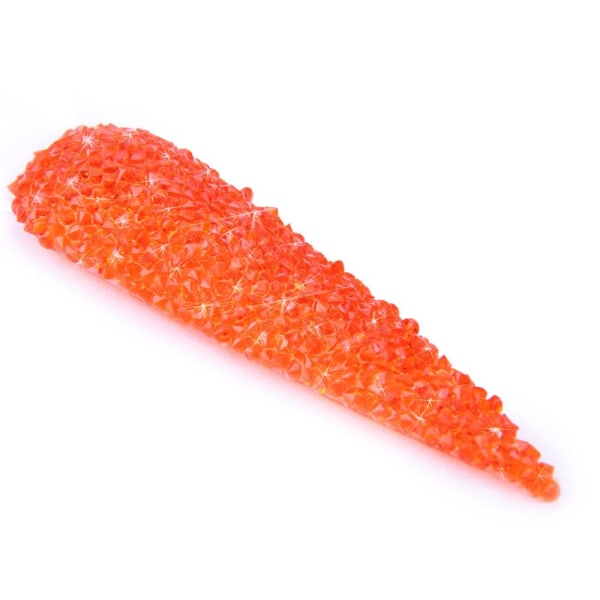 Kristallikivet (lasi) - 1 mm - 200-300 kpl - 14 Orange