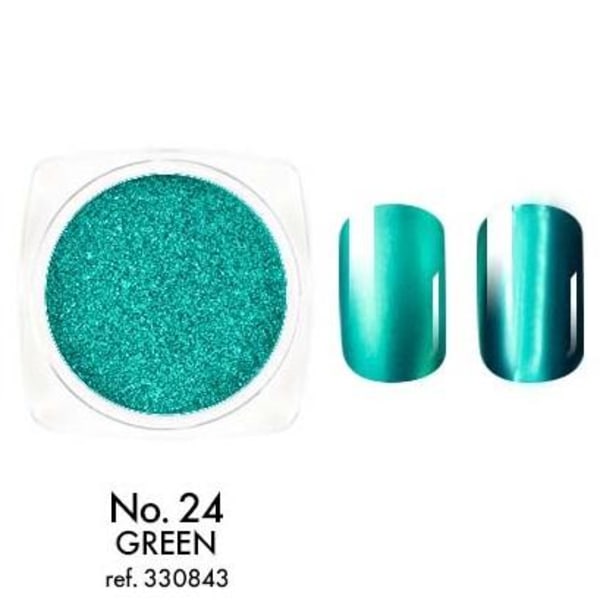 Effektpulver / Chrom - Grøn - 2g - Victoria Vynn Turquoise