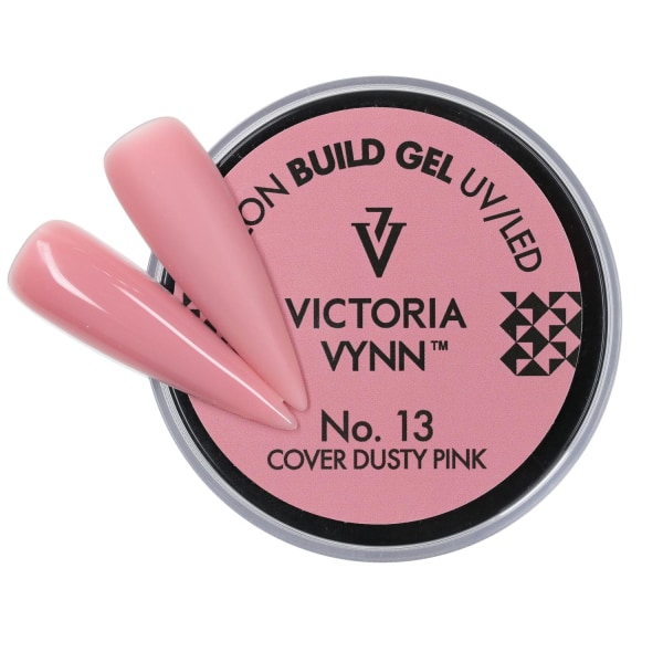 Victoria Vynn - Builder 15ml - Päällinen Dusty Pink 13 - Jelly Dark pink