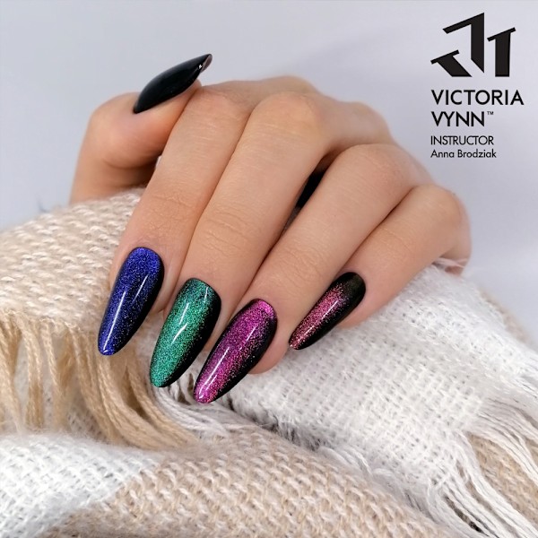 Victoria Vynn - Gel Polish - 233 Stone Cat Eye - Gellack Blå