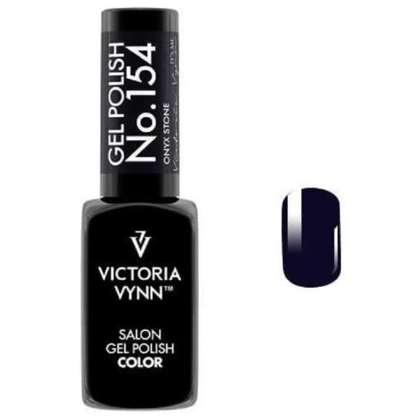 Victoria Vynn - Gel Polish - 154 Onyx Stone - Gellack Svart
