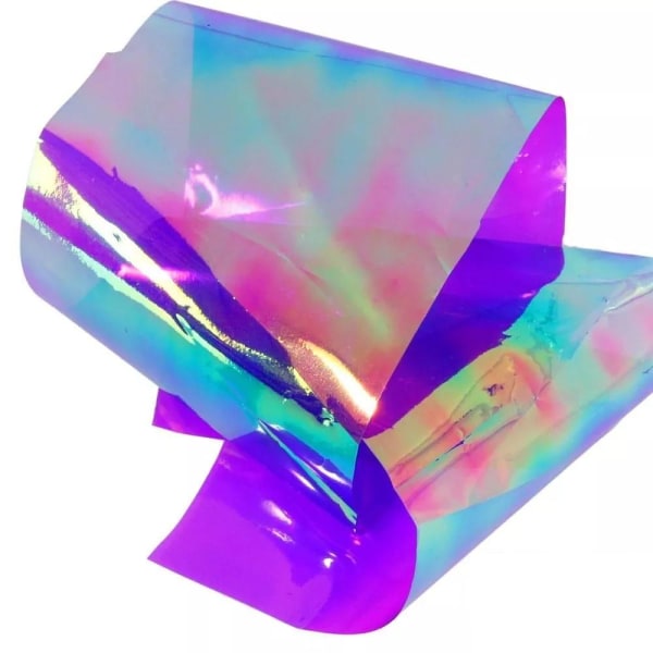 Nagel folie - 3D Glass - 14 Lila