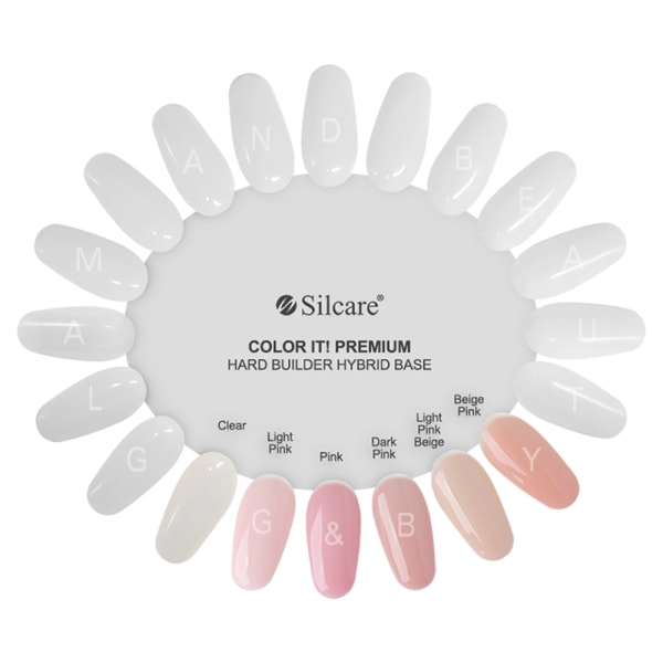 Hybrid Color IT premium - Kova pohja - Vaaleanpunainen - Liotus - 6 g Light pink