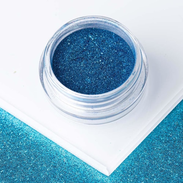 Effect Powder - Chrome / Glass - Blå Blå
