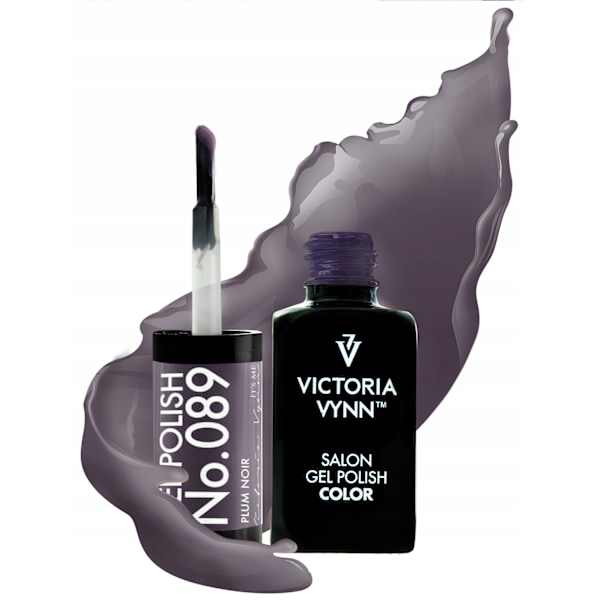 Victoria Vynn - Gel Polish - 089 Plum Noir - Gellack grå