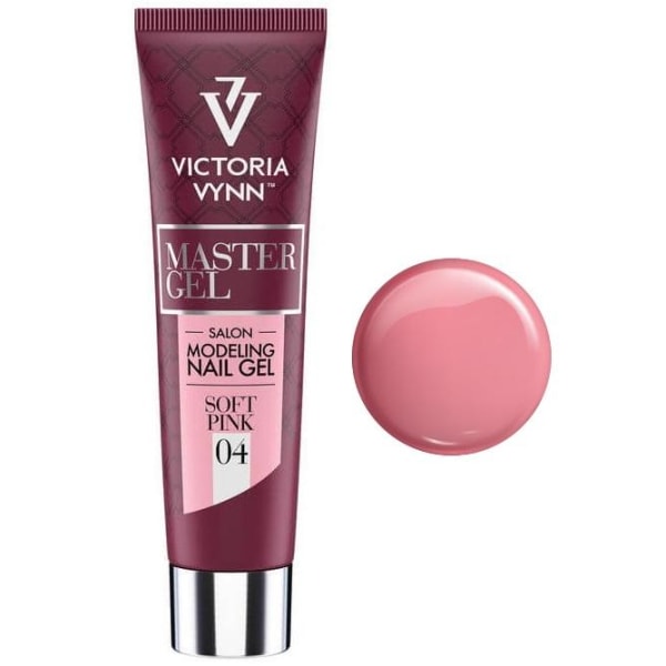 Akrylgel - Master gel - Soft Pink 60g 04 - Victoria Vynn Rosa