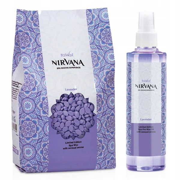 250ml Före vaxning olja - Lavender - Nirvana - Italwax Transparent
