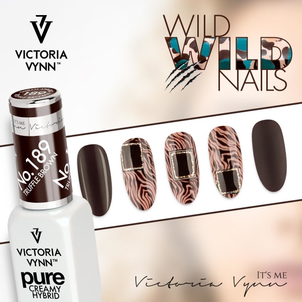 Victoria Vynn - Pure Creamy - 189 Trøffelbrun - Gellak Brown