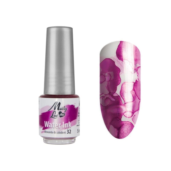 Molly Lac - Water Ink - Metallic - 5ml - 32 Lila