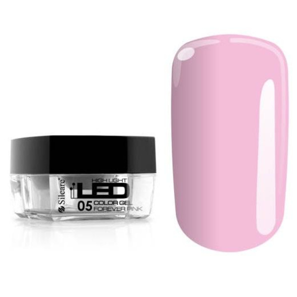 High Light LED Gel - Forever Pink - 05 - 4 g - Silcare Rosa