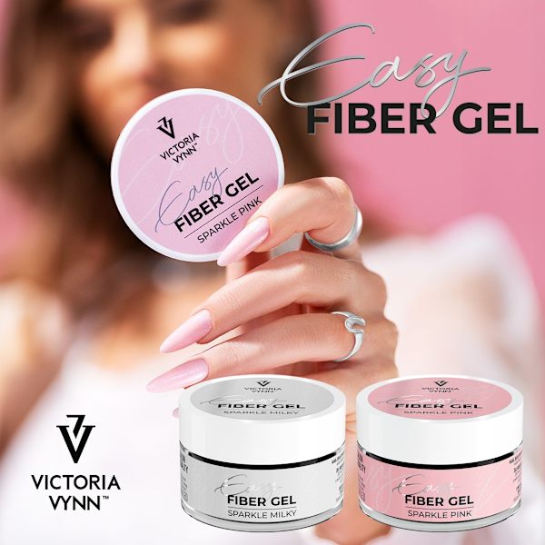 Victoria Vynn - Easy Fiber Gel 15 ml - Sparkle Pink Rosa