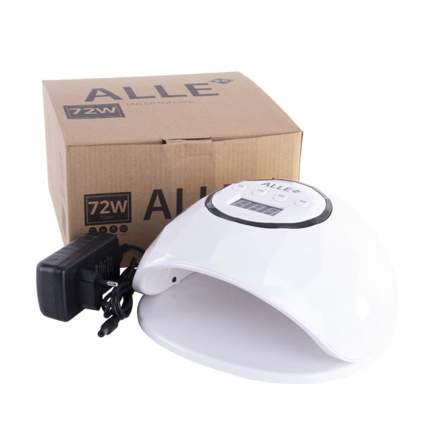 UV/LED 72W - Naulalamppu - Timantti - F5 - Valkoinen White