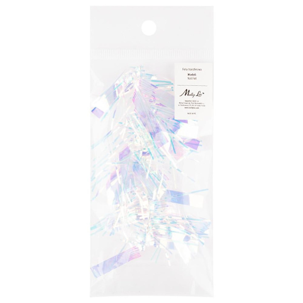 Holografiskt nagelfolie för nageldekorationer - 01 Multicolor