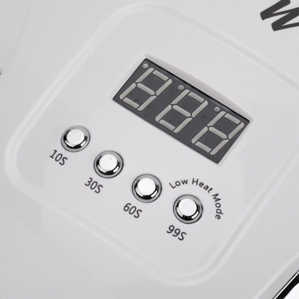 UV/LED 180W - Nagellampa - Molly Lux X7 Max - Vit Vit