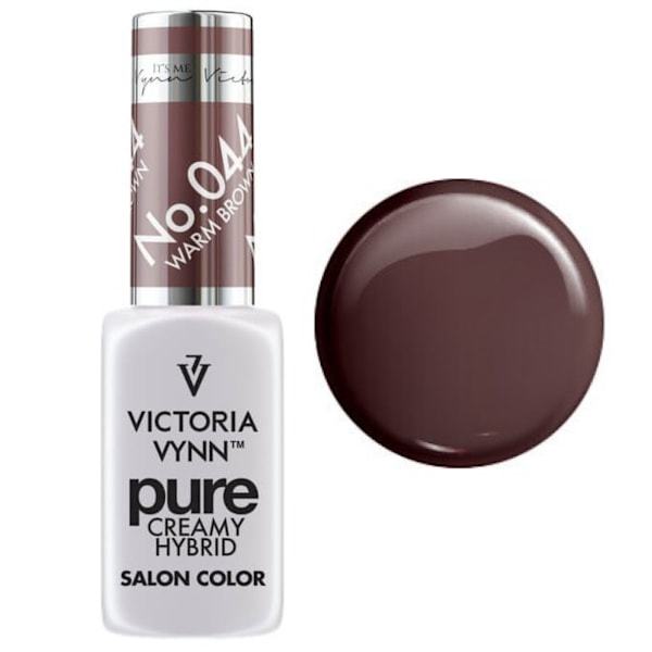 Victoria Vynn - Pure Creamy - 044 Warm Brown - Gellack Brun