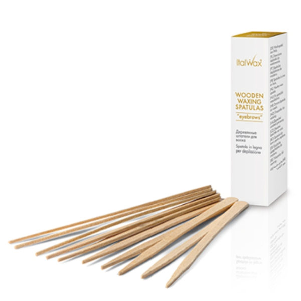 50st Spatula för vaxning av ögonbryn - Italwax Tree