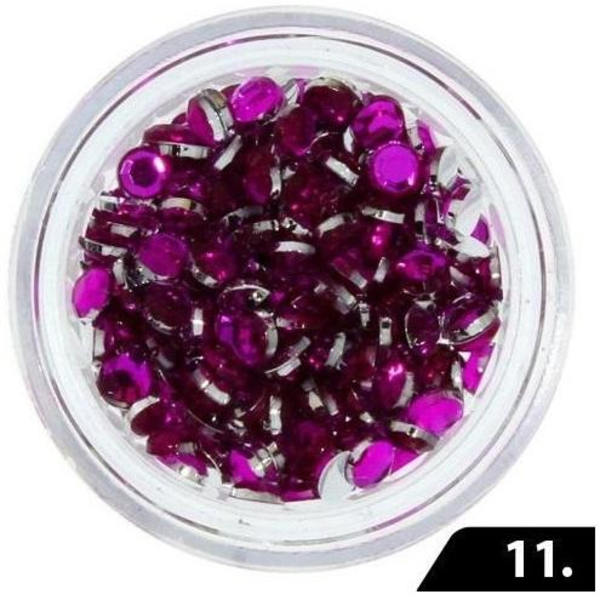 Zirkonsten (Glas) - 3 mm - 200 stk - 11 Purple
