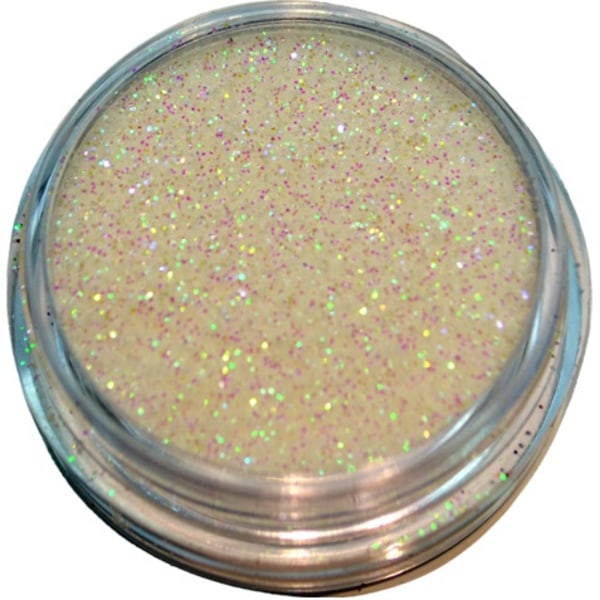 Holografisk glitter - Hvid