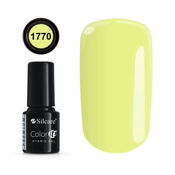 Gellack - Hybrid Color IT Premium - 1770 - Silcare Citron gul