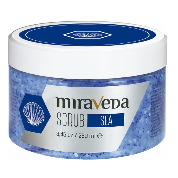 Miraveda - Scrub - Sea - 250 ml - Italwax Blå