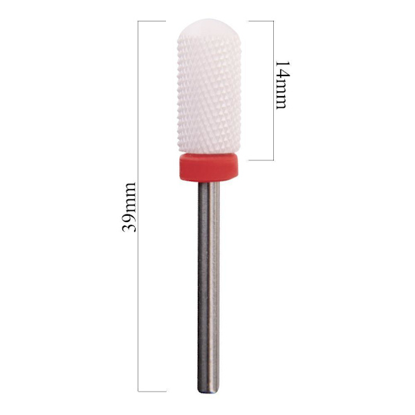 Keraamiset hiomaterät - Valkoinen / Punainen - Sylinteripallo - F 3/32 White