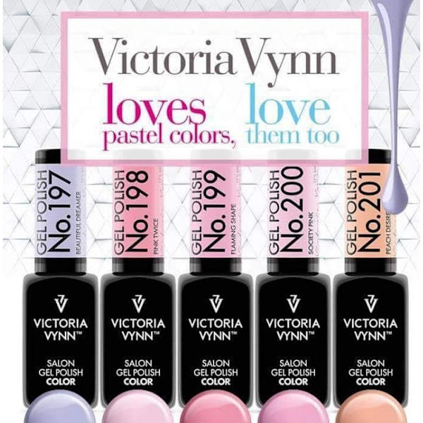 Victoria Vynn - Gel Polish - 200 Society Pink - Gellack Pink