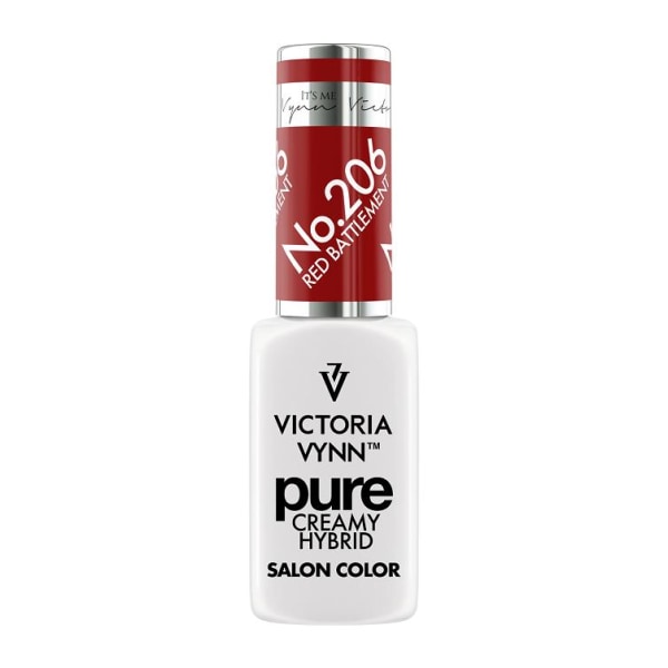 Victoria Vynn - Pure Creamy - 206 Red Battlement - Gellack Röd