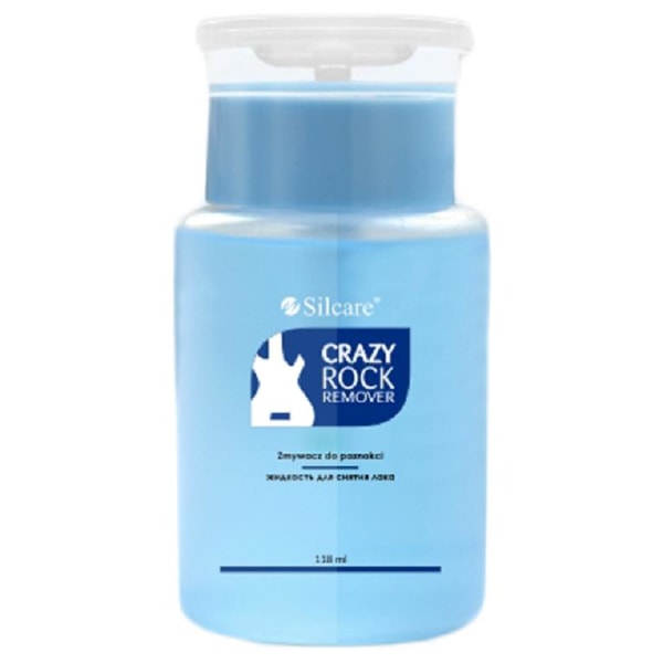 Silcare - Crazy Rock  - Nagellacksborttagning - 118 ml Blå