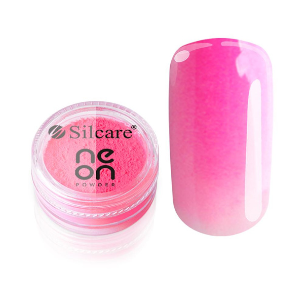 Silcare - Neon Pulver - 03 - Rosa - 3 gram Pink