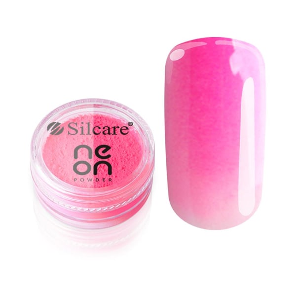 Silcare - Neon Pulver - 03 - Rosa - 3 gram Rosa