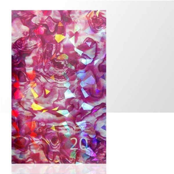Kynsifolio - Laserefekti - 017 - 12 Multicolor