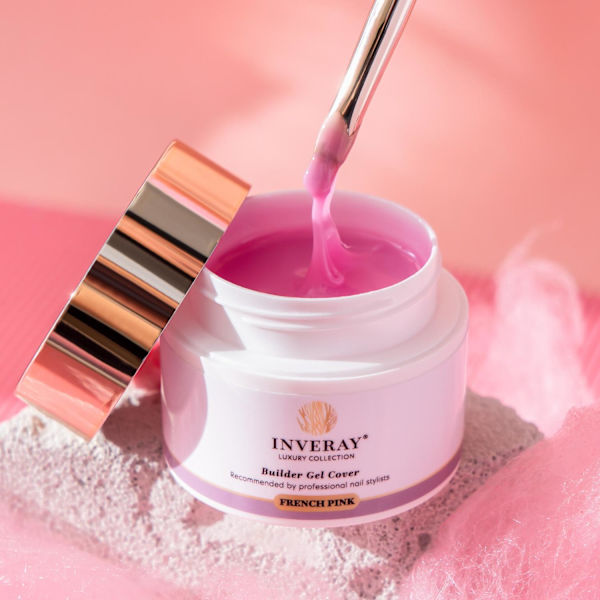Inveray - Builder - French Pink 15 ml - HEMA fri Rosa