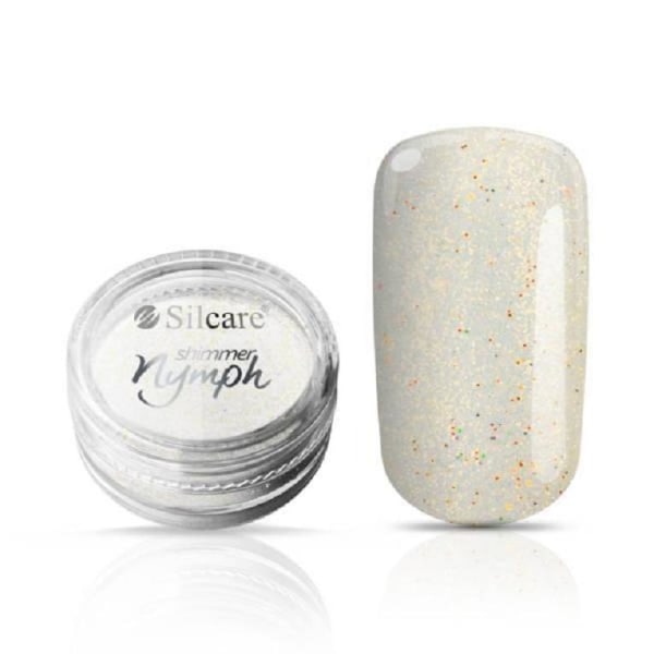 Silcare - Shimmer Nymph - Havfrue glitter - 3 gram White