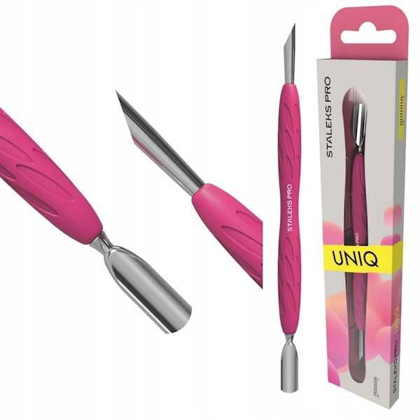 Staleks Nagelbandspusher - UNIQ - PQ-10/2 Metal look