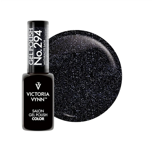 Victoria Vynn - Gel Polish - 294 Anthracite Sadr - Gellack grå