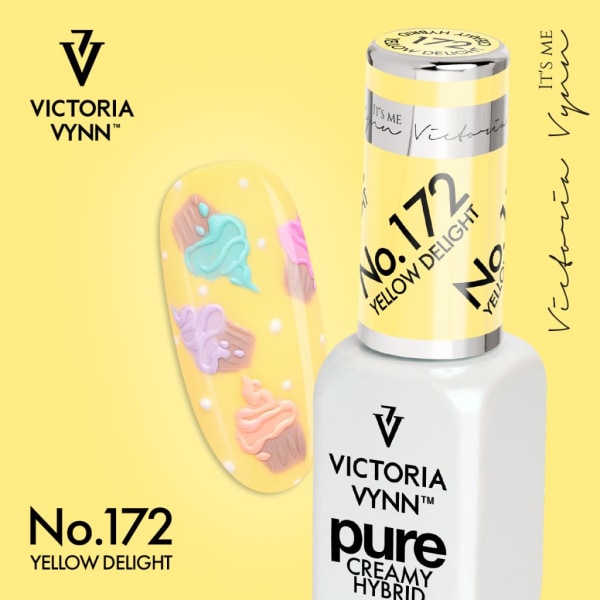 Victoria Vynn - Pure Creamy - 172 Yellow Delight - Gellack Gul