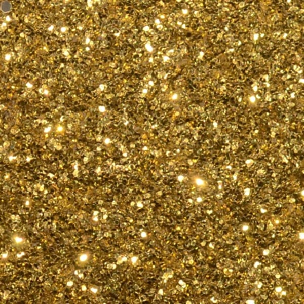 Gold Glitter Hex - 0.2mm