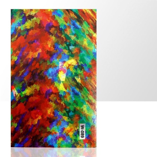Nagel folie - Laser effect - 044 - 295 Multicolor