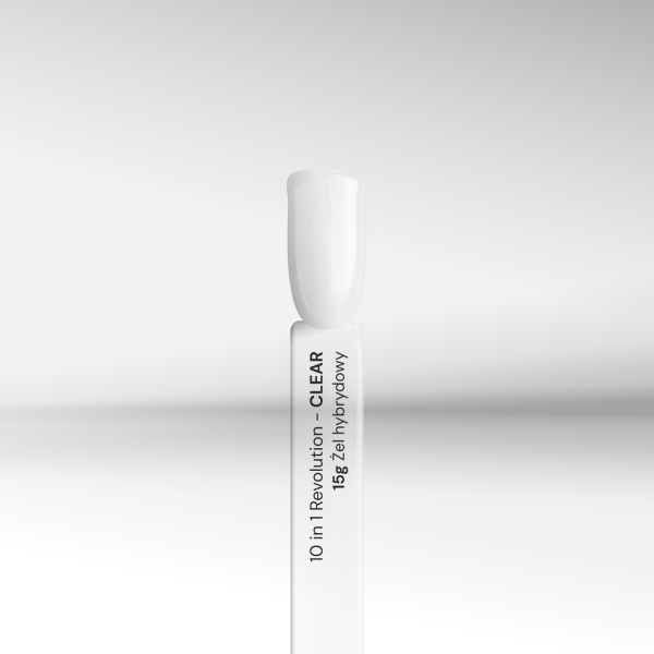 Silcare  - 10in1 Revolution - Pumpflaska - Clear 15 ml Transparent