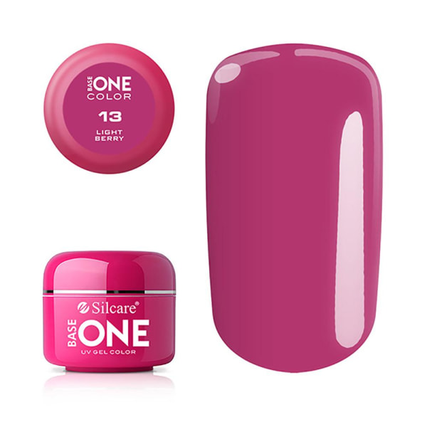 Base one - Farve - UV Gel - Light Berry - 13 - 5 gram Pink