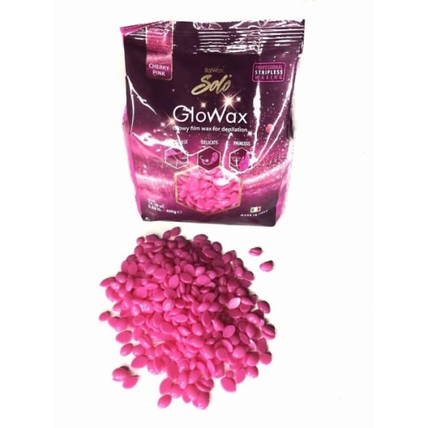 Italwax - Solo GloWax - Kirsebær 400 gram - Voks Pink