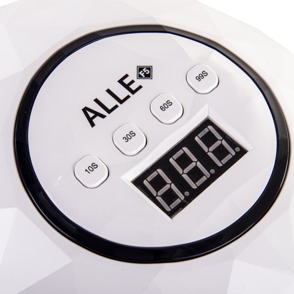 UV/LED 72W - Naulalamppu - Timantti - F5 - Valkoinen White