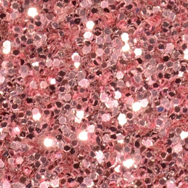 PINK Glitter Hex - 1mm