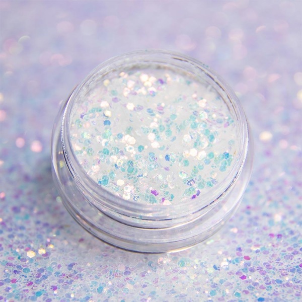 Nagelglitter - Wink Effect - Hexagon - 22 Ljusgrön