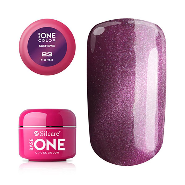 Base One - UV Gel - Cat Eye - Mormi - 23 - 5 gram Purple